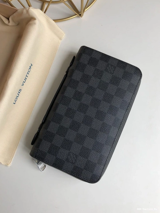 AAA Pruses Bags WALLET XL ZIPPY Vuitton Louis 0804